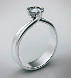 Diamantring - Solitärring Diamantring - Solitärring